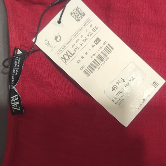 BNWT Zara flowy shirt - Picture 2 of 4